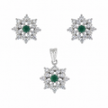 Emerald Snowfall