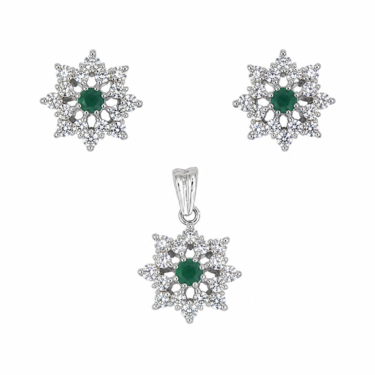 Emerald Snowfall