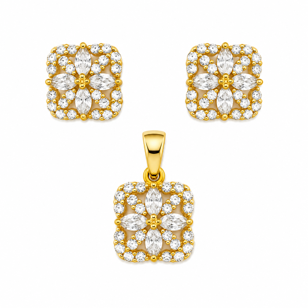 Golden Marquise Set